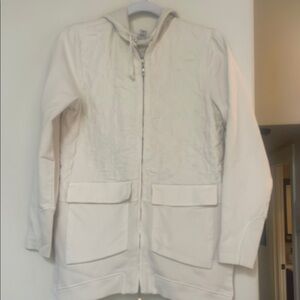 European Culture, NWT, Women's Cream Hooded Jacket
